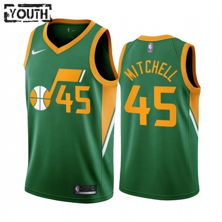 Kinder NBA Utah Jazz Trikot Donovan Mitchell 45 2020-21 Earned Edition Swingman